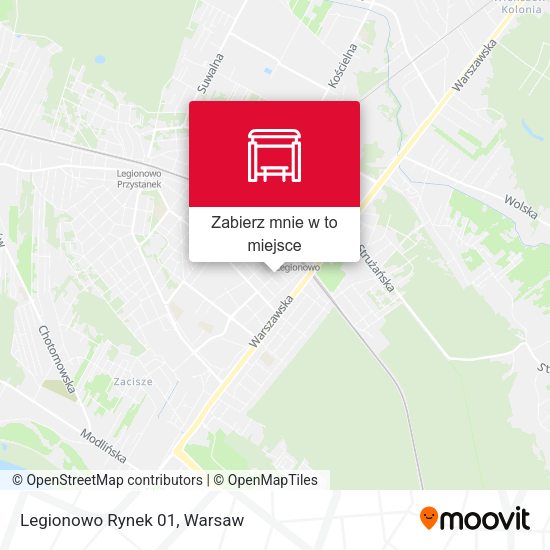 Mapa Legionowo Rynek 01