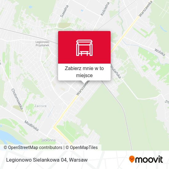 Mapa Legionowo Sielankowa 04