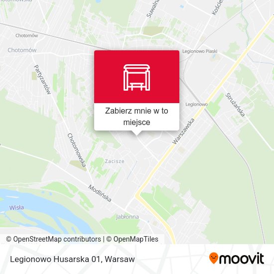 Mapa Legionowo Husarska 01