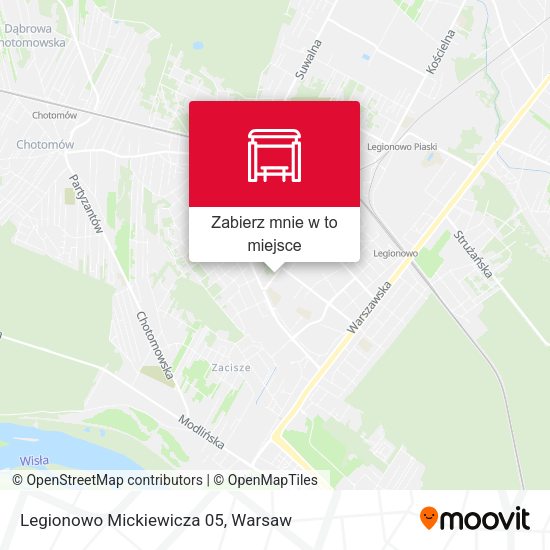 Mapa Legionowo Mickiewicza 05