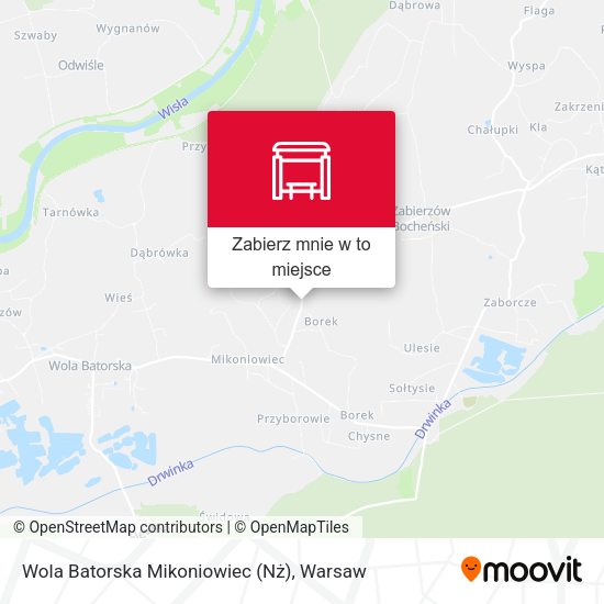 Mapa Wola Batorska Mikoniowiec (Nż)