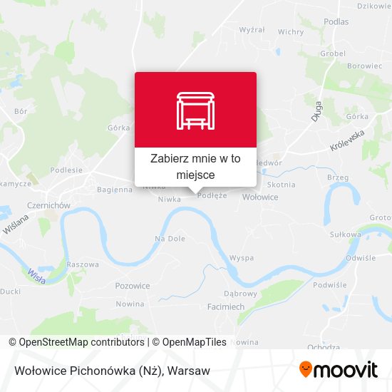 Mapa Wołowice Pichonówka (Nż)