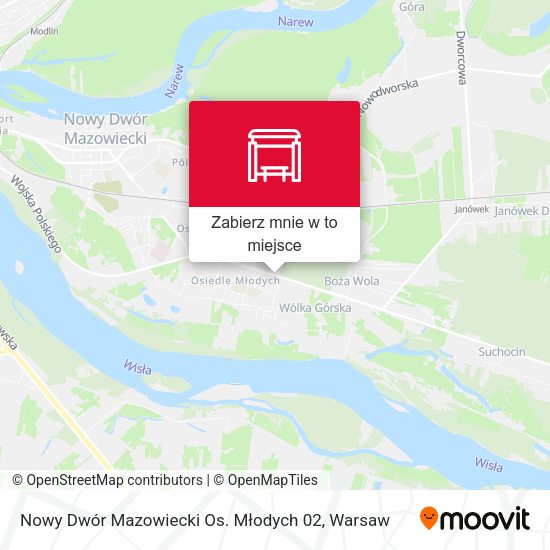 Mapa Nowy Dwór Mazowiecki Os. Młodych 02