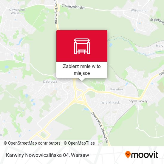 Mapa Karwiny Nowowiczlińska 04