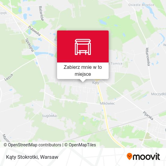 Mapa Kąty Stokrotki