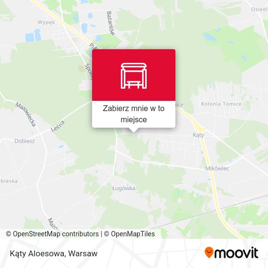 Mapa Kąty Aloesowa