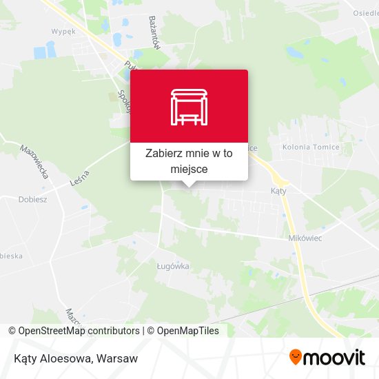 Mapa Kąty Aloesowa