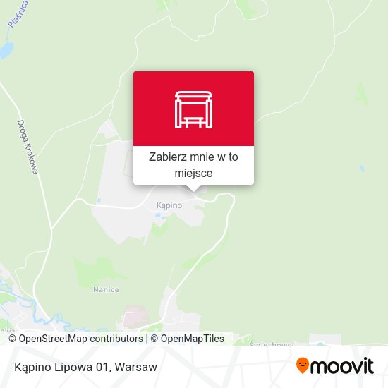 Mapa Kąpino Lipowa 01