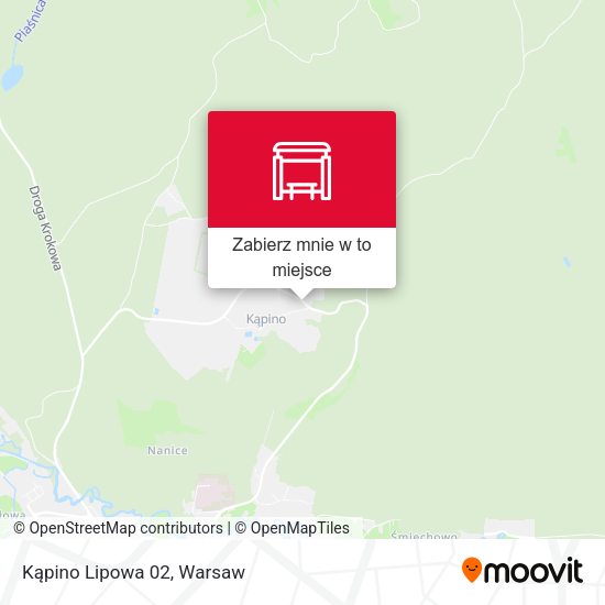 Mapa Kąpino Lipowa 02