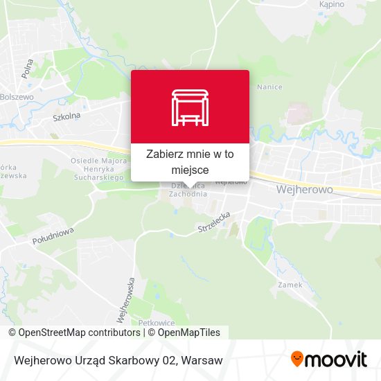 Mapa Wejherowo Urząd Skarbowy 02