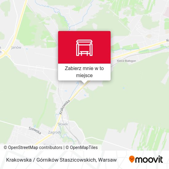 Mapa Krakowska / Górników Staszicowskich