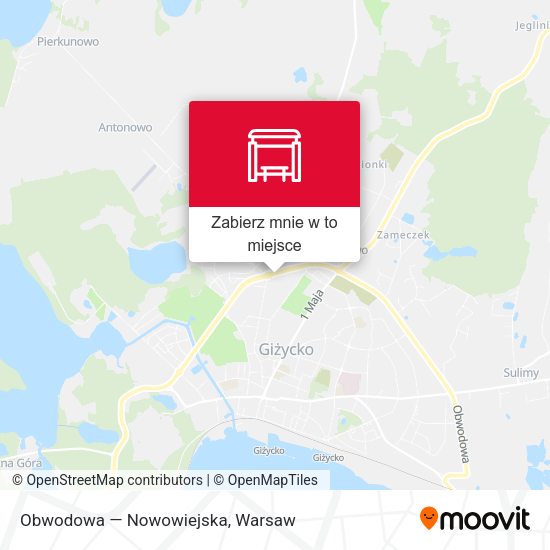 Mapa Obwodowa — Nowowiejska