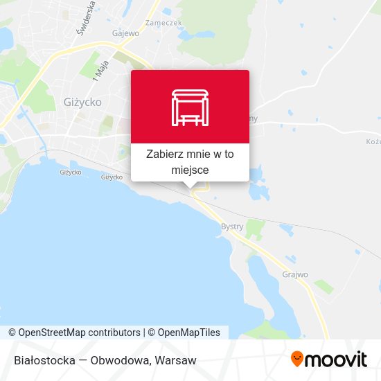 Mapa Białostocka — Obwodowa