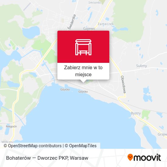 Mapa Bohaterów — Dworzec PKP