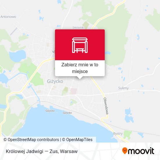 Mapa Królowej Jadwigi — Zus