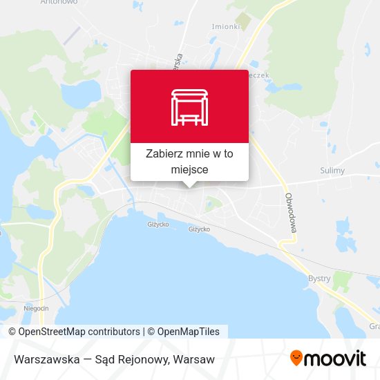 Mapa Warszawska — Sąd Rejonowy