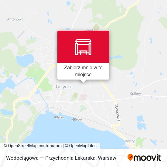 Mapa Wodociągowa — Przychodnia Lekarska