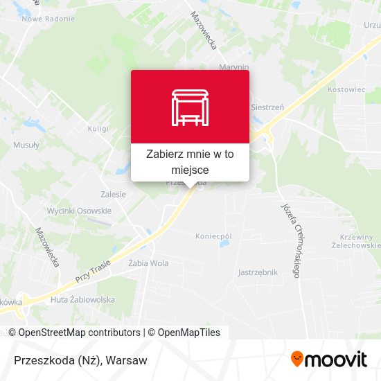 Mapa Przeszkoda (Nż)