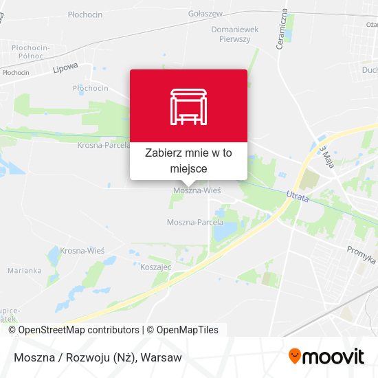 Mapa Moszna / Rozwoju (Nż)