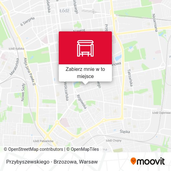 Mapa Przybyszewskiego - Brzozowa