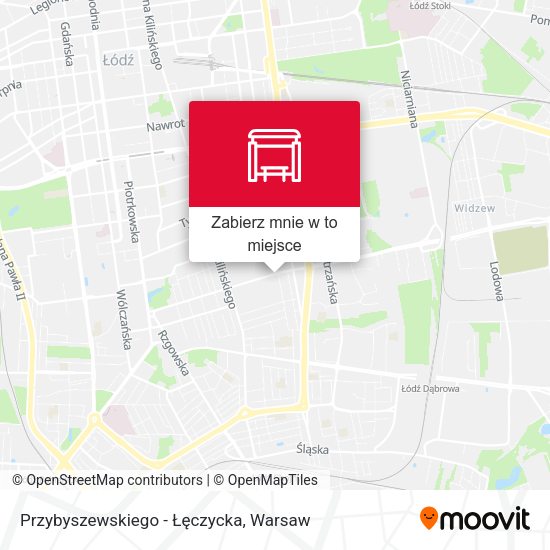 Mapa Przybyszewskiego - Łęczycka