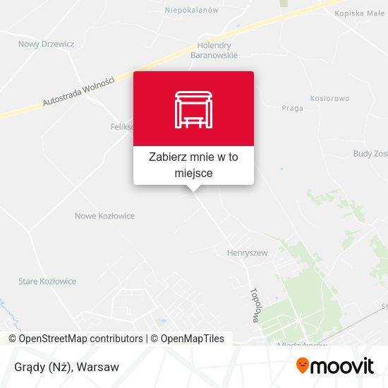 Mapa Grądy (Nż)