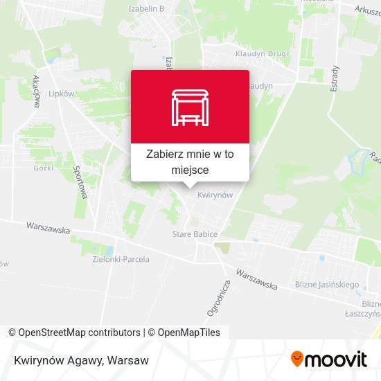 Mapa Kwirynów Agawy