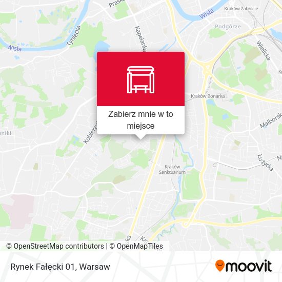 Mapa Rynek Fałęcki