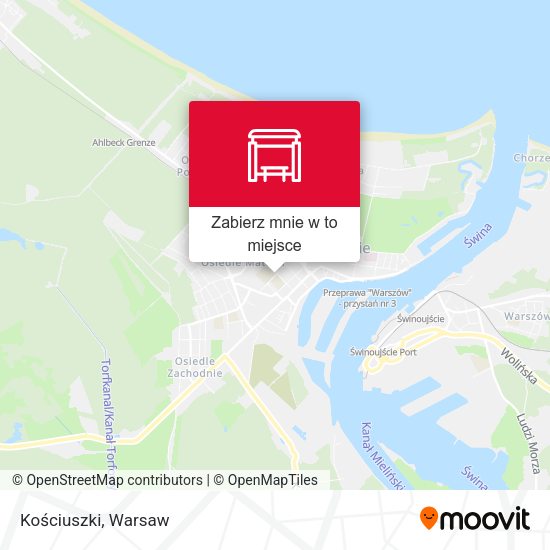 Mapa Kościuszki