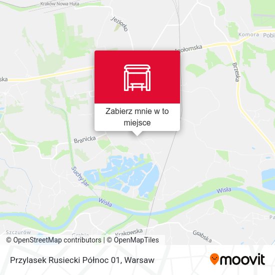 Mapa Przylasek Rusiecki Północ 01