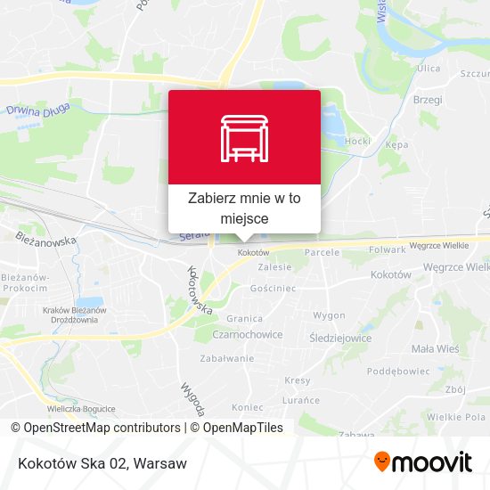 Mapa Kokotów Ska 02