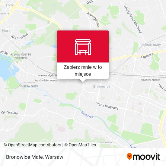 Mapa Bronowice Małe