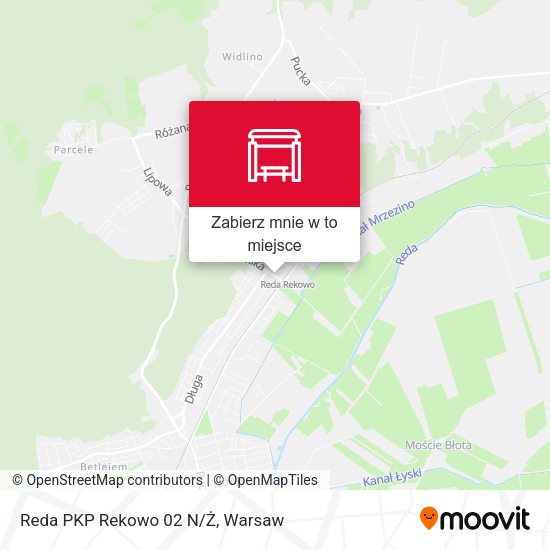 Mapa Reda PKP Rekowo 02 N/Ż