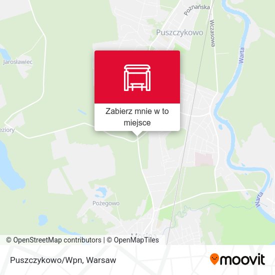 Mapa Puszczykowo/Wpn