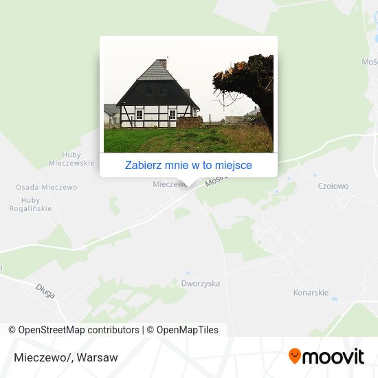 Mapa Mieczewo/