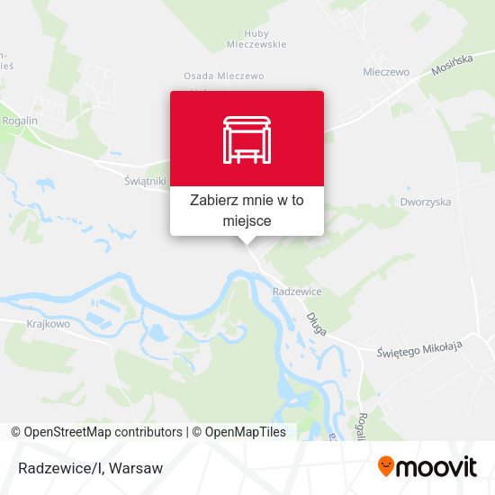 Mapa Radzewice/I