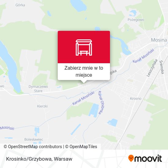 Mapa Krosinko/Grzybowa