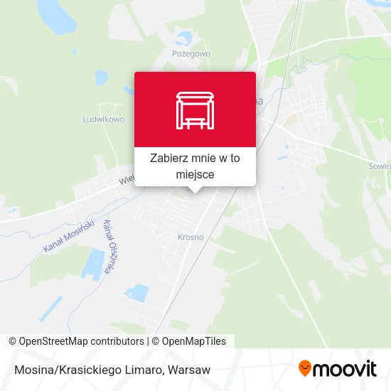 Mapa Mosina/Krasickiego Limaro