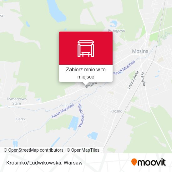 Mapa Krosinko/Ludwikowska