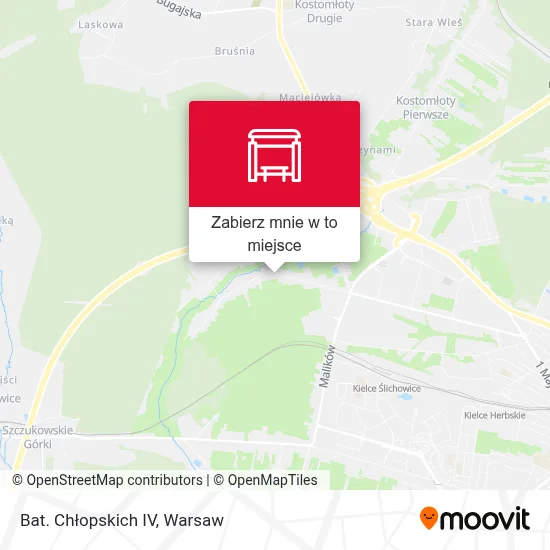 Mapa Bat. Chłopskich IV