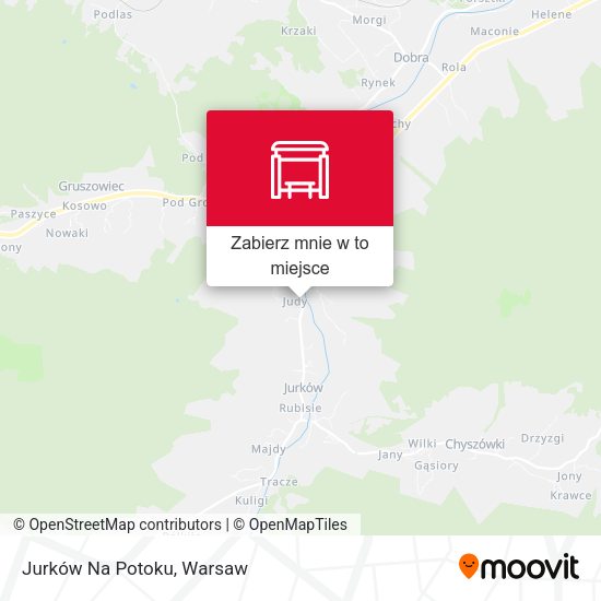 Mapa Jurków Na Potoku