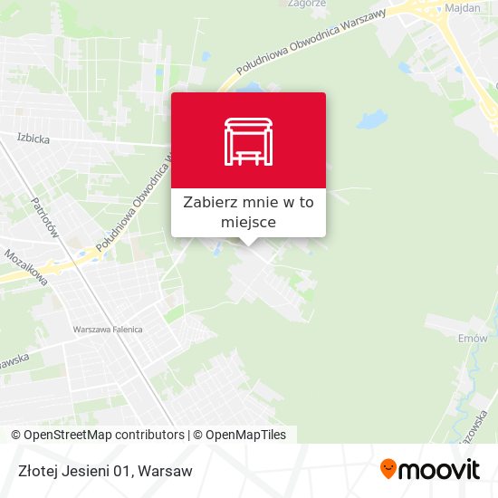 Mapa Złotej Jesieni