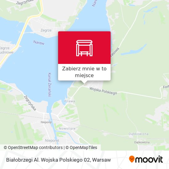 Mapa Białobrzegi Al. Wojska Polskiego 02