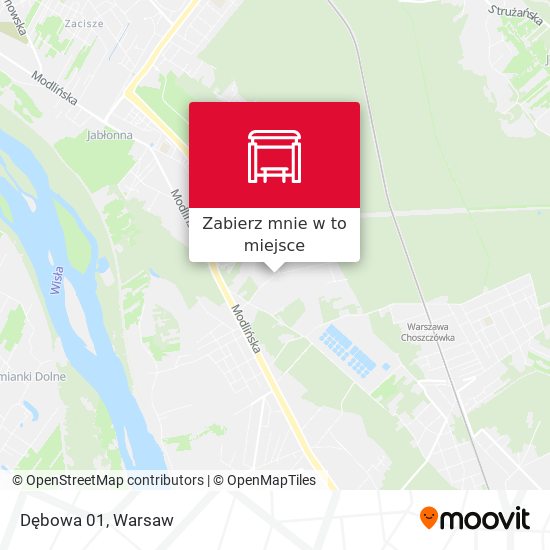 Mapa Dębowa