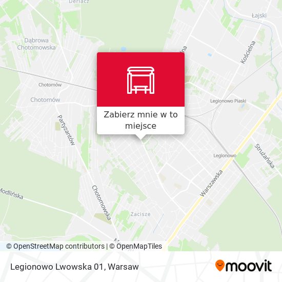 Mapa Legionowo Lwowska 01