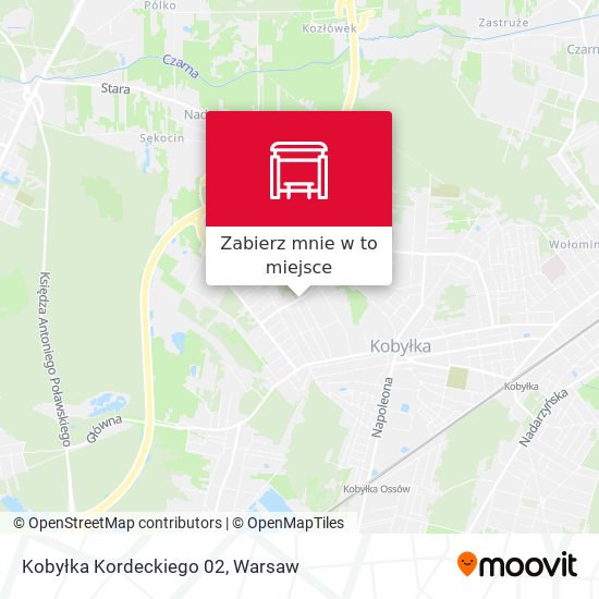 Mapa Kobyłka Kordeckiego 02