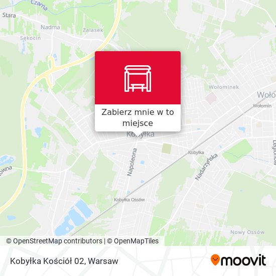 Mapa Kobyłka Kościół 02