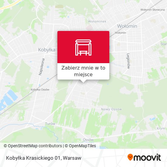 Mapa Kobyłka Krasickiego 01