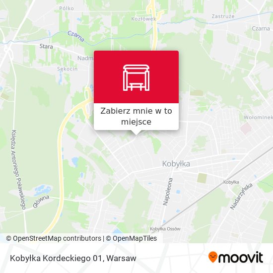 Mapa Kobyłka Kordeckiego 01