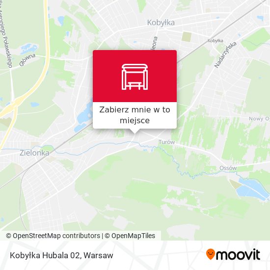 Mapa Kobyłka Hubala